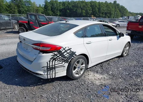 2018 Ford Fusion Se из США, поврежденный, VIN 3FA6P0H77JR152243